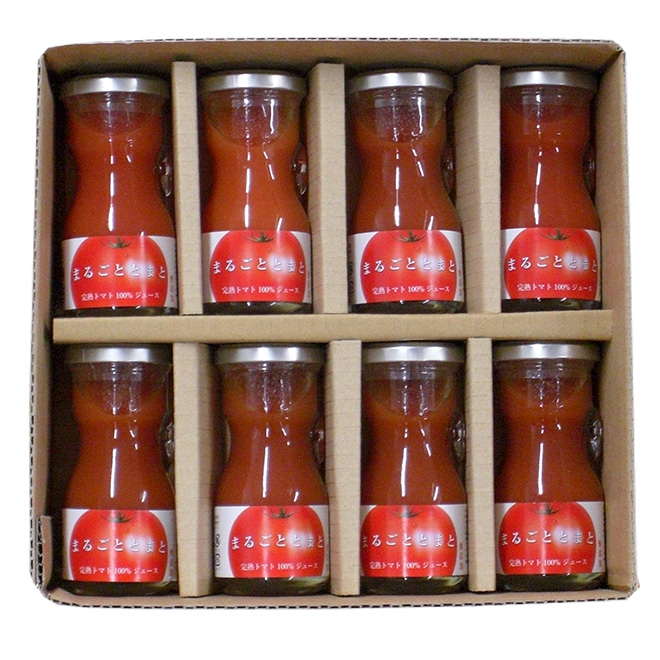 まるごとトマトジュース小瓶セット(80ml×8本入)